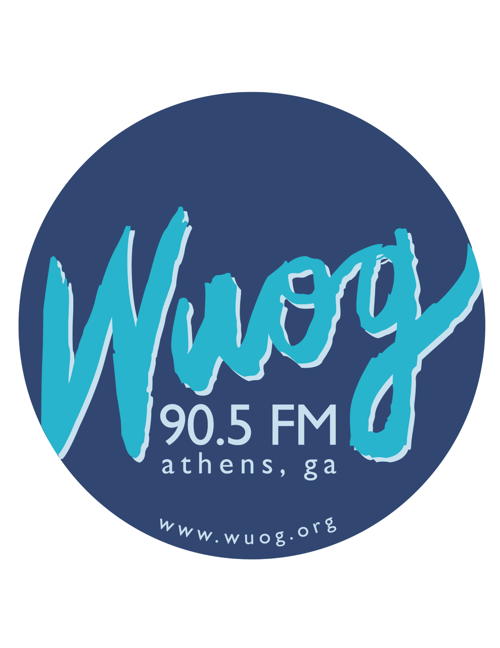 WUOG 90.5FM Logo